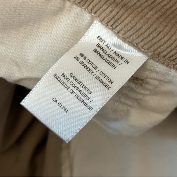 ❤️ Twik Tan Corduroy Pants 28x28 - Picture 6 of 10